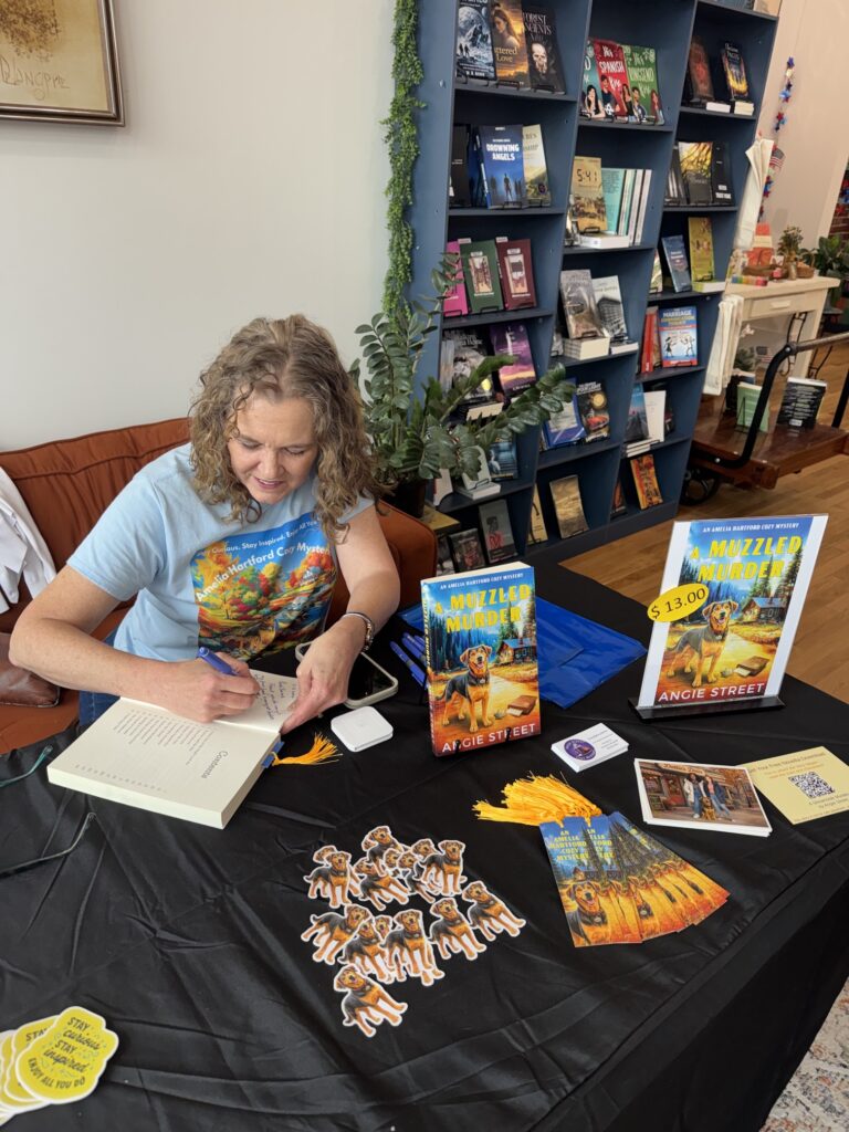 Angie Street book signing at Somewhere In Time Bookshop, Webb City, June 13 2026